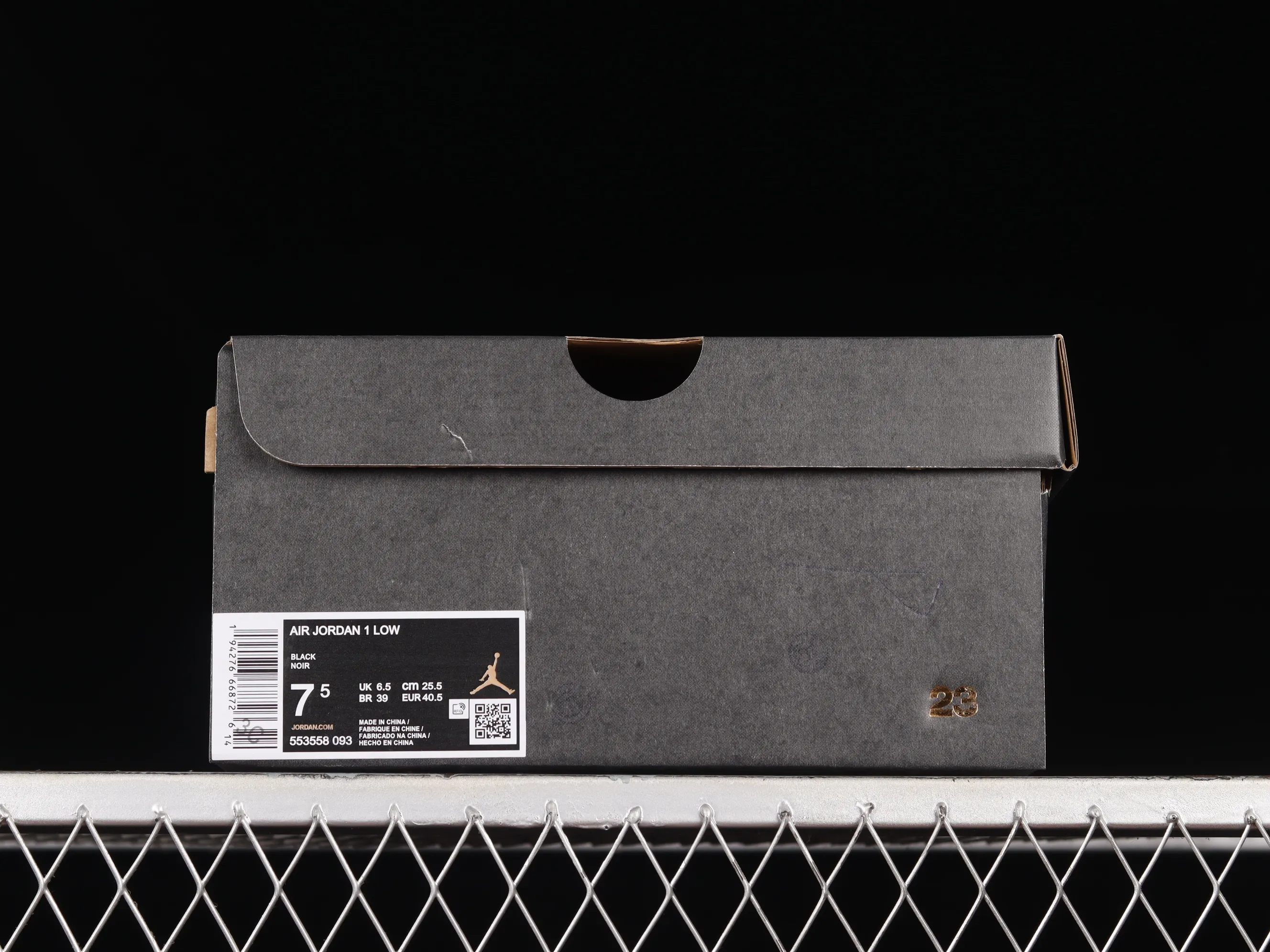 All Categories Air Jordan Jordan Series Basketball Shoes Air Jordan 1 Low Air Jordan 1 Low AJ1 Joe 1 All Black Low State Basketball Shoes 553558-093